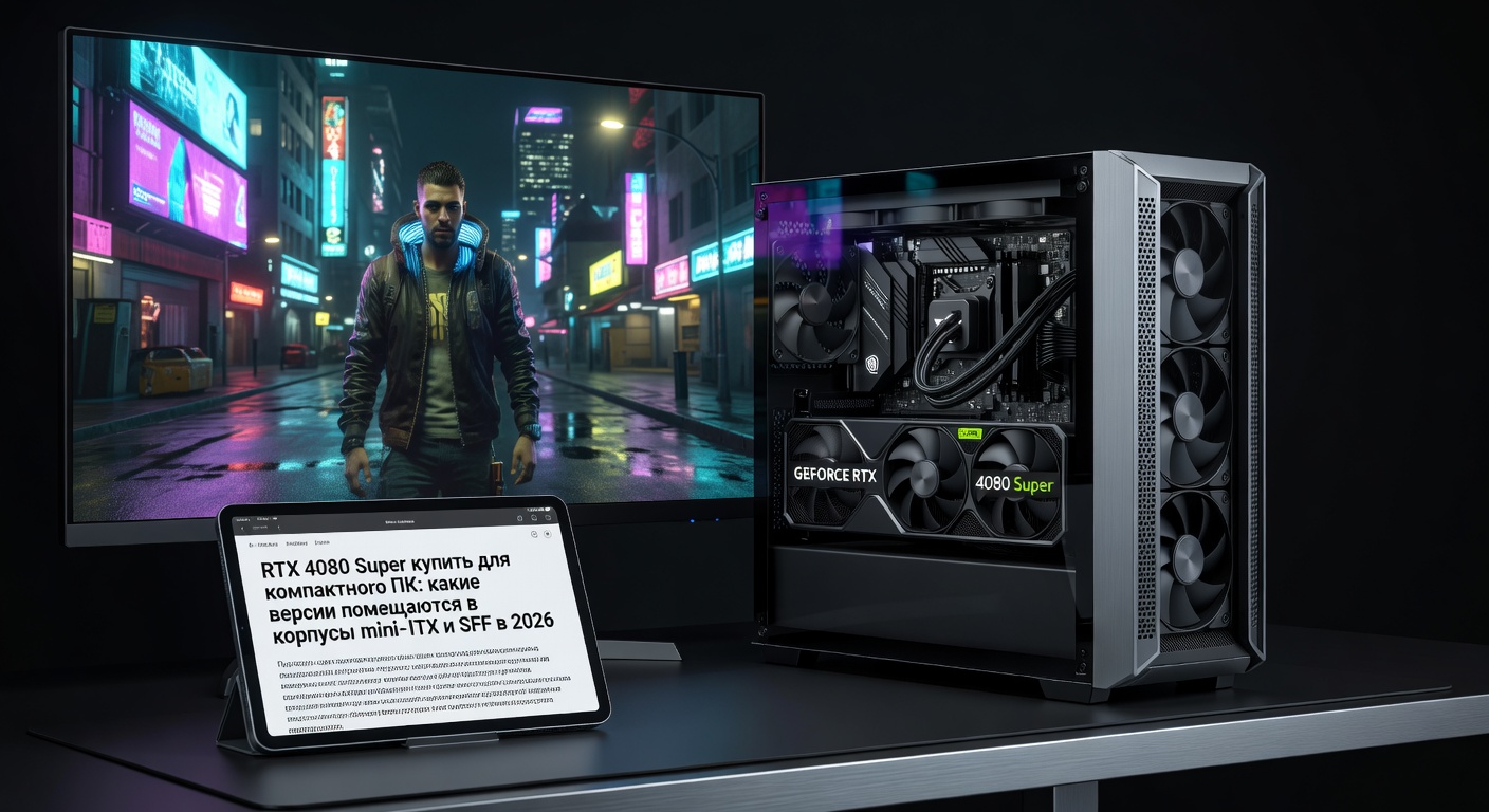 RTX 4080 Super купить для компактного ПК: какие версии помещаются в корпуса mini-ITX и SFF в 2026